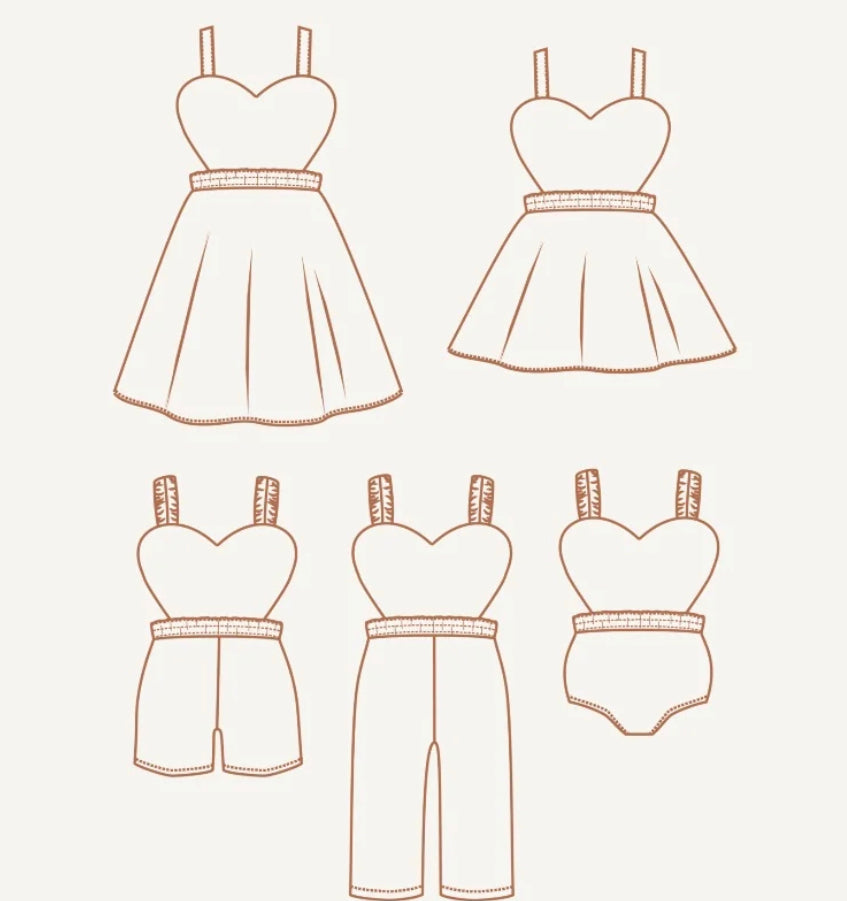 Heart Dress/Romper