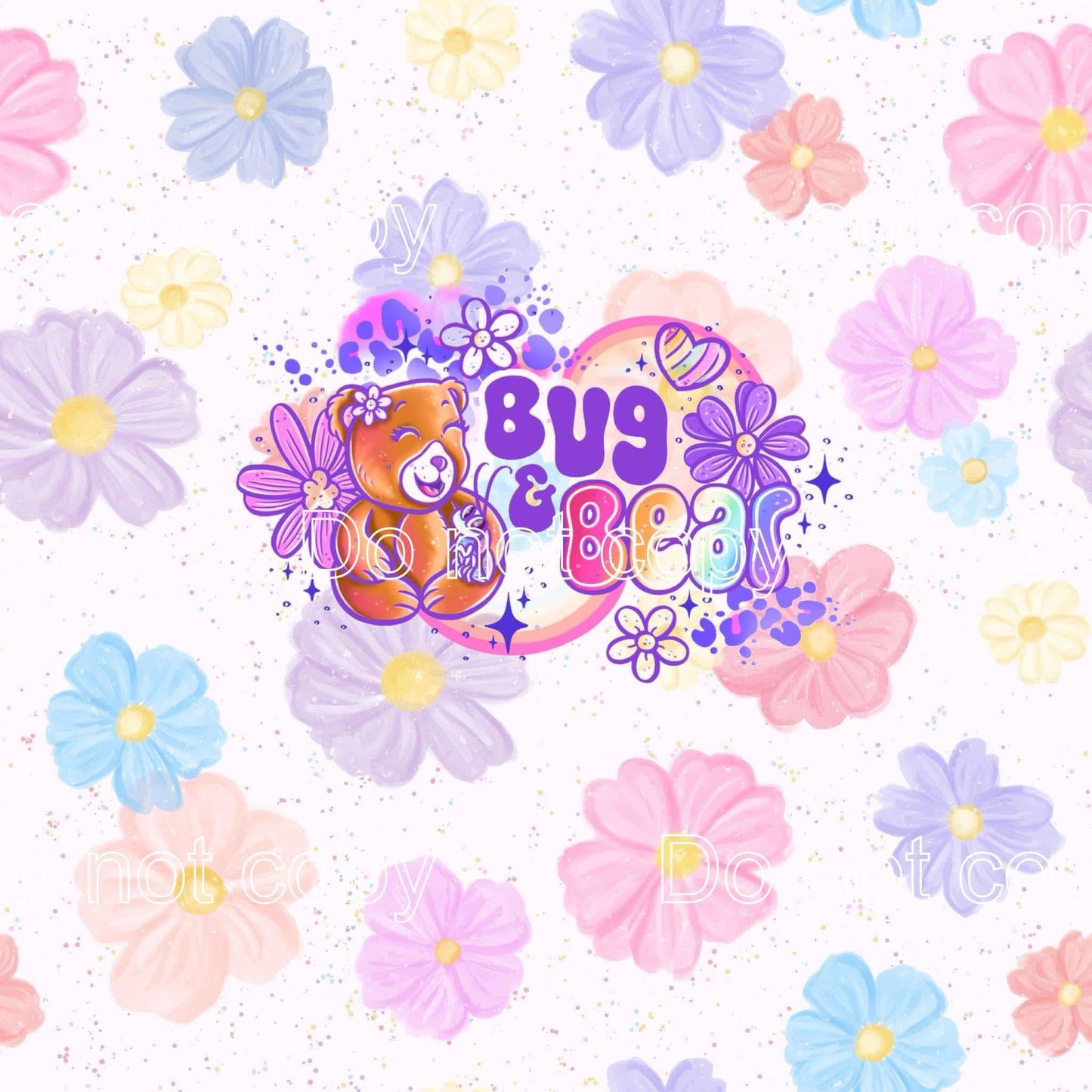 Pastel daisies
