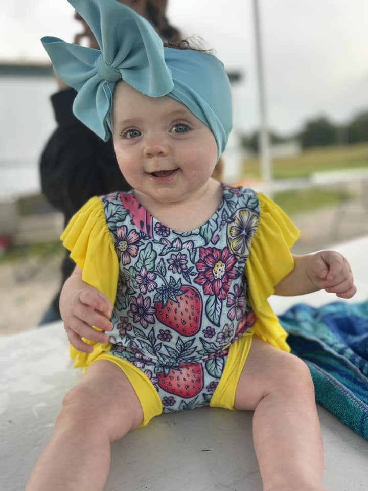 Ruffle One Piece Swim