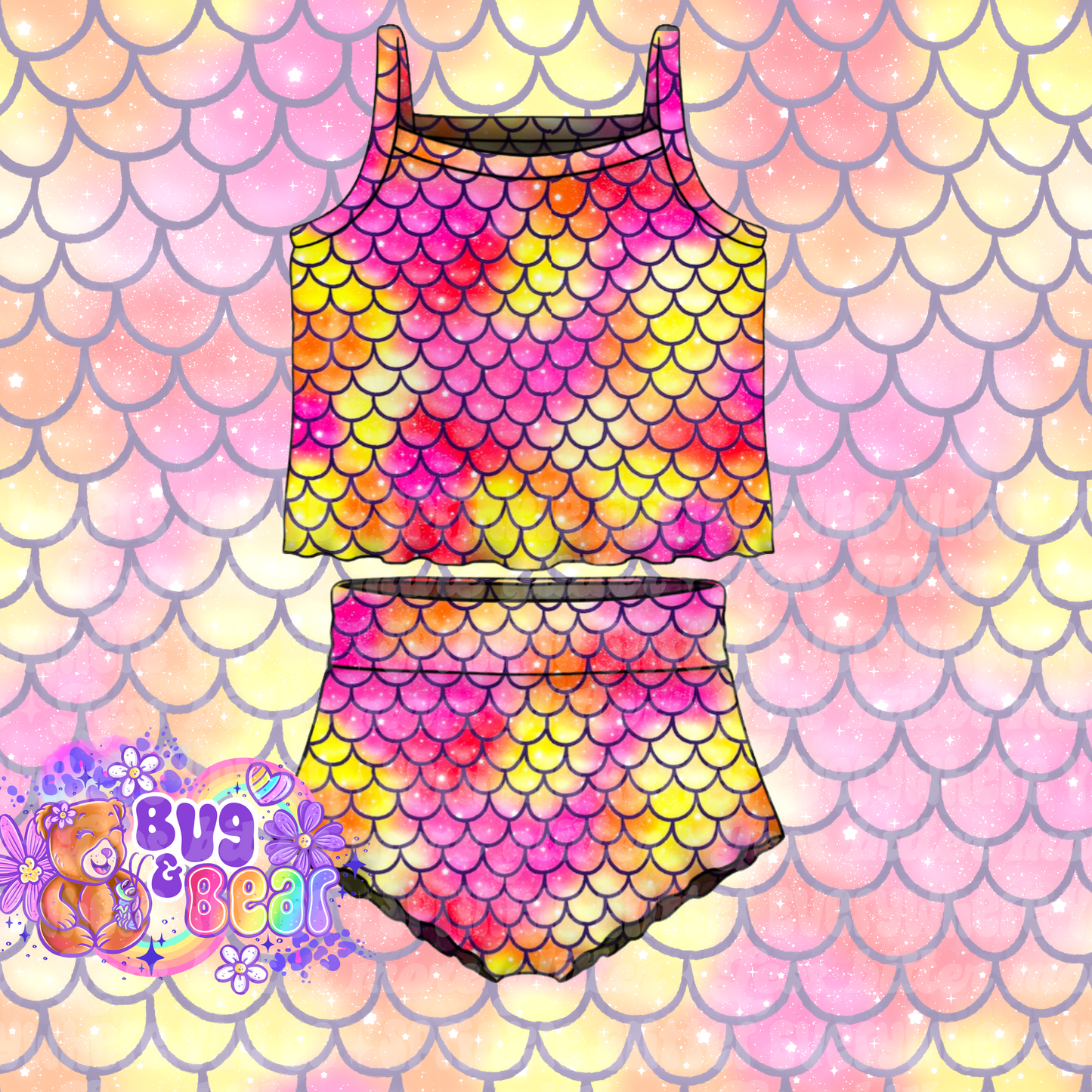 Pink scales