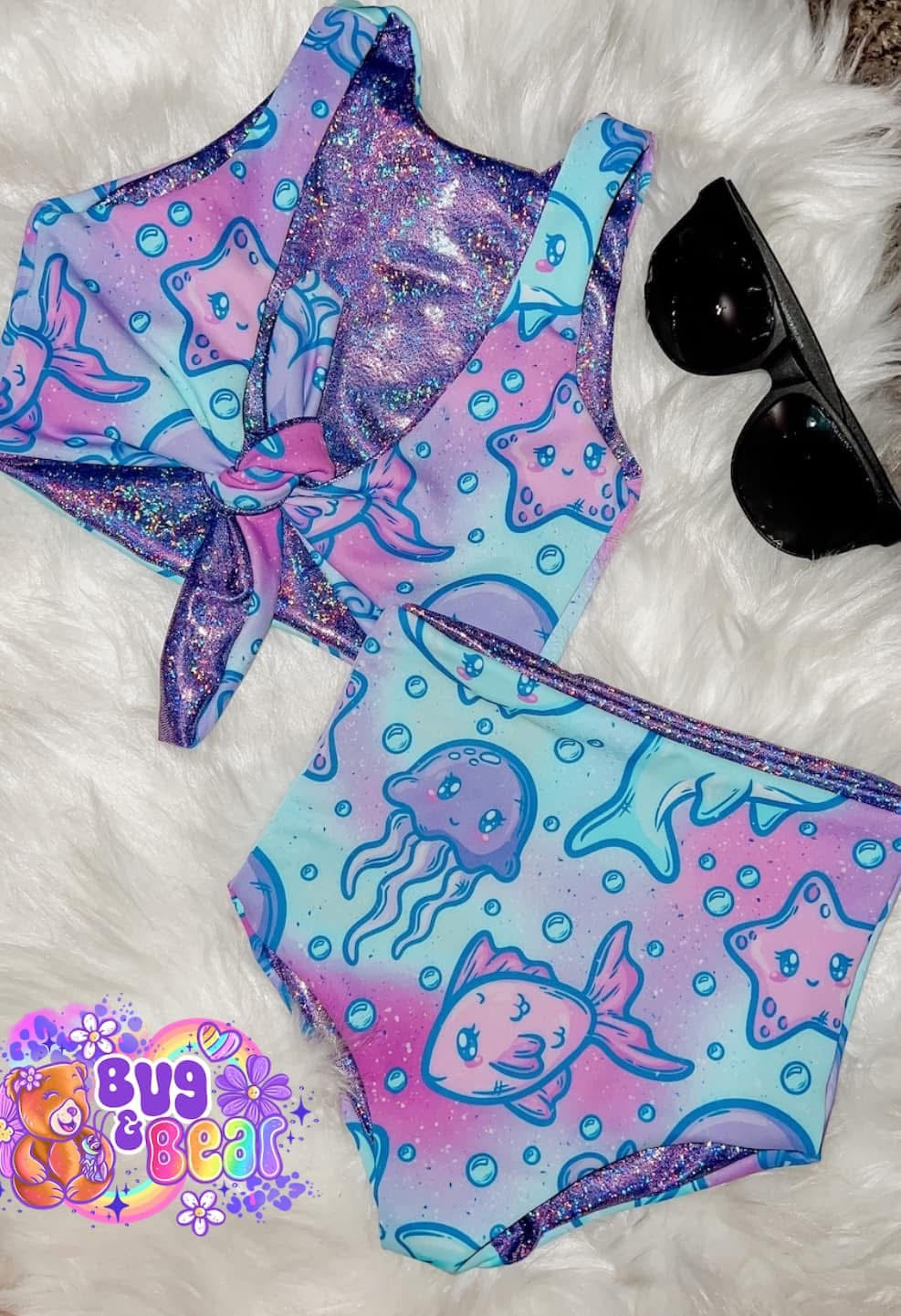 Reversible swim bottoms