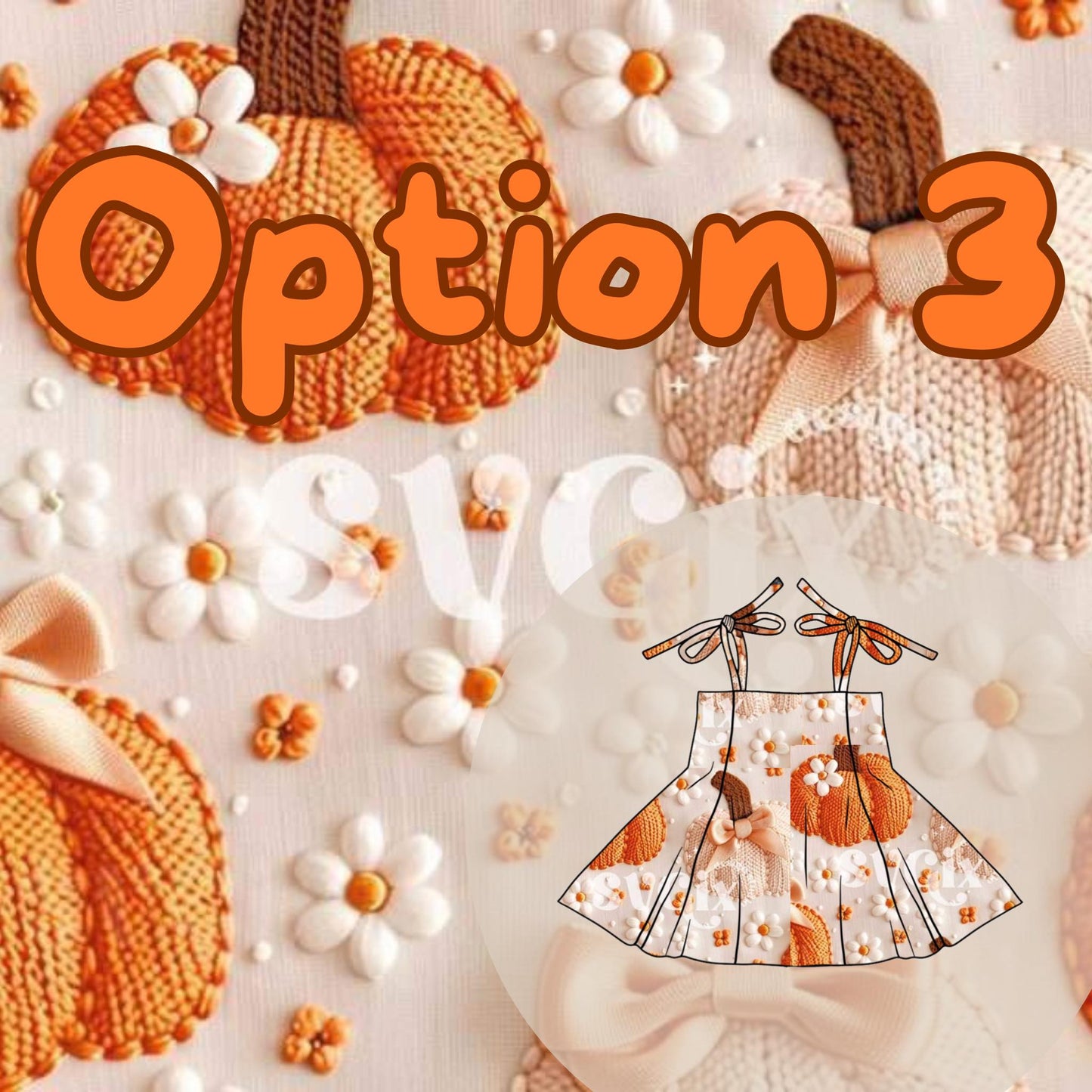 Fall 3D pumpkins (multiple options)