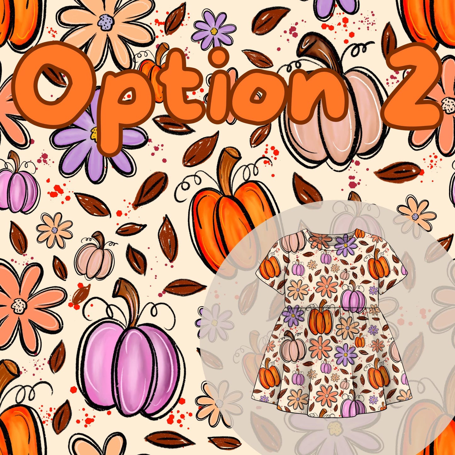 Fall sketchy pumpkin (multiple options)