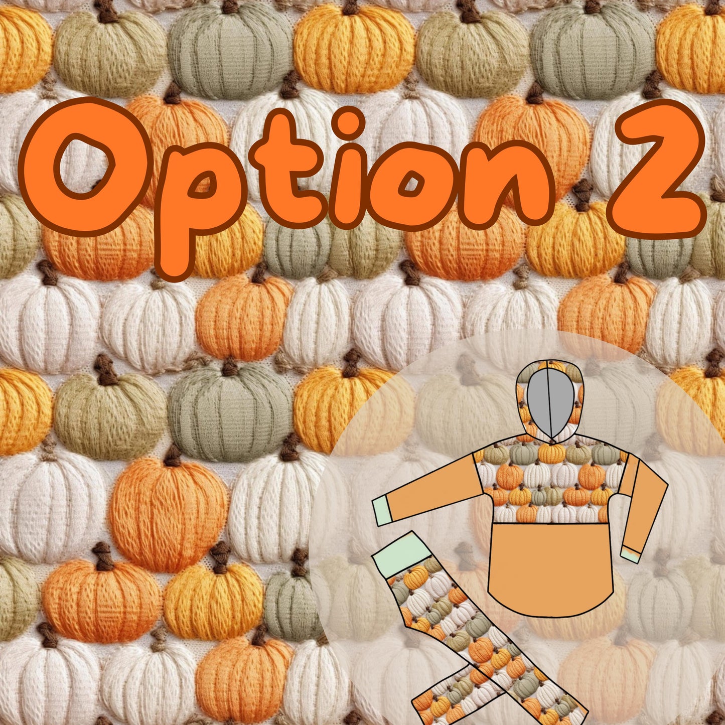Fall 3D pumpkins (multiple options)