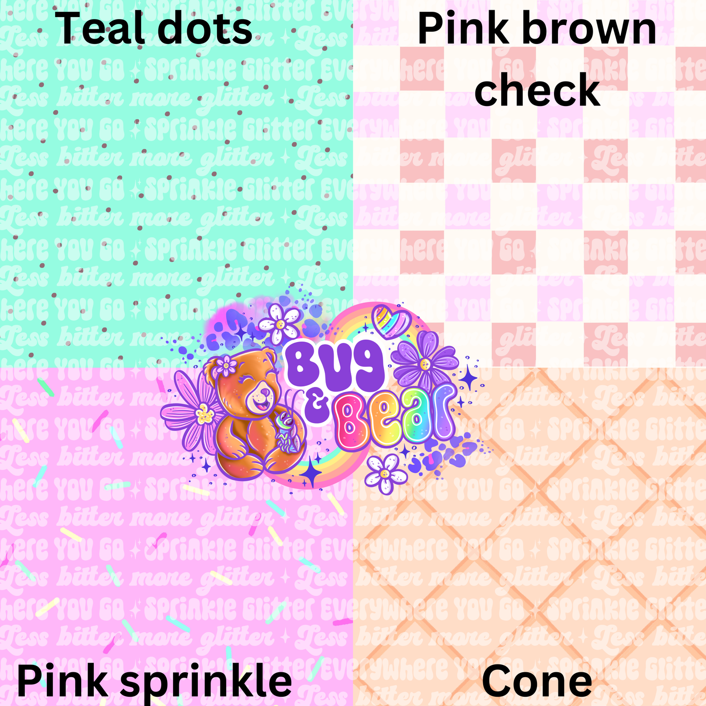 Ice cream cords (pick color)
