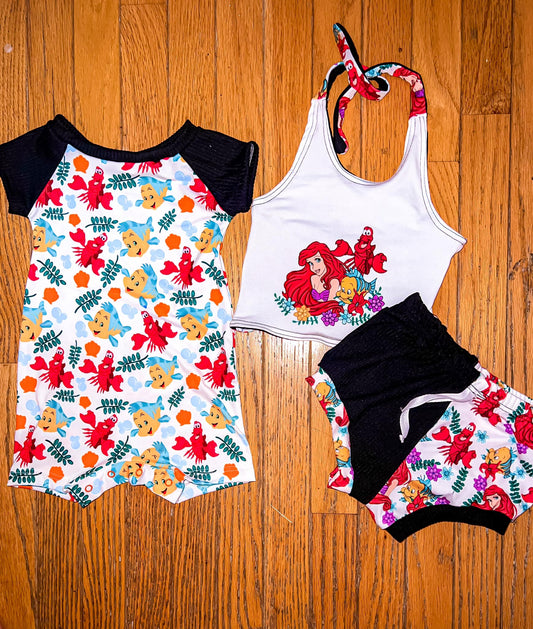 Halter top crop