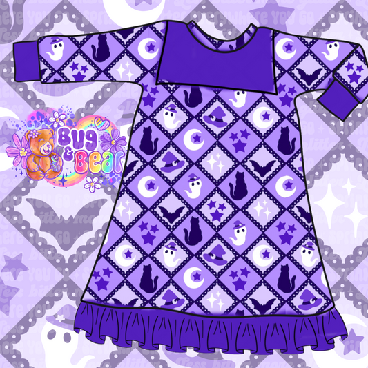 Purple diamonds