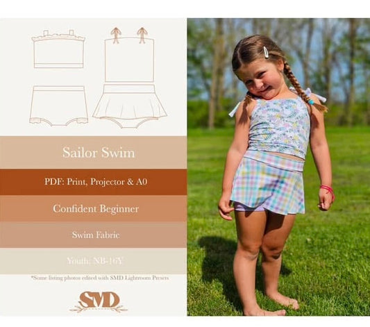 Sailor swim set