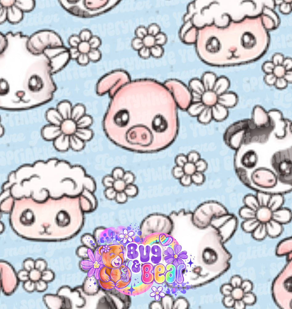 Farm animals (pick color)