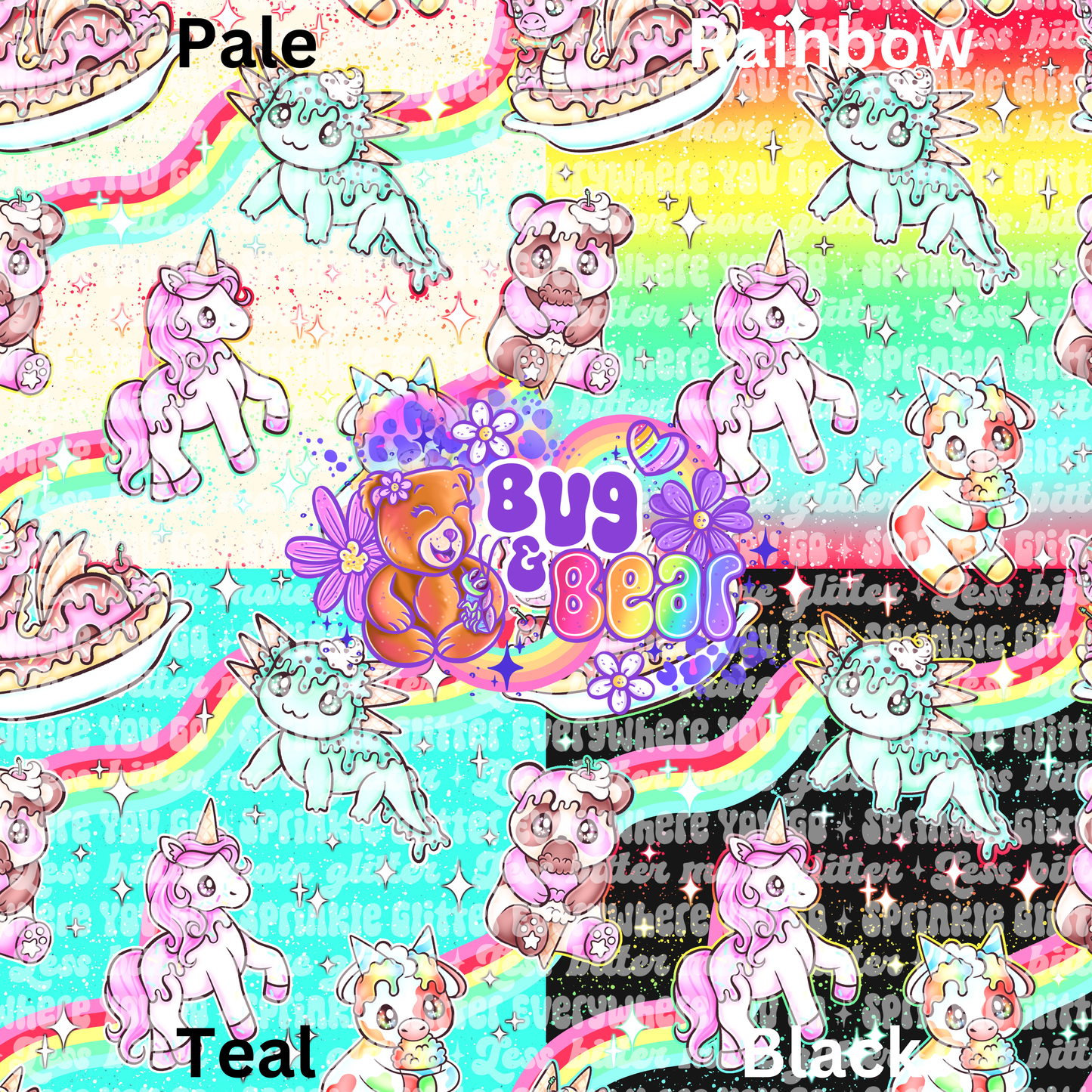 Animal ice cream (pick color)