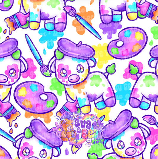 Artsy cows (pick color)