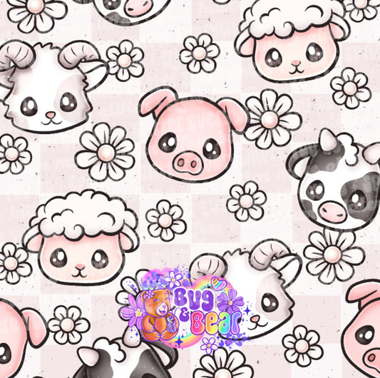 Farm animals (pick color)