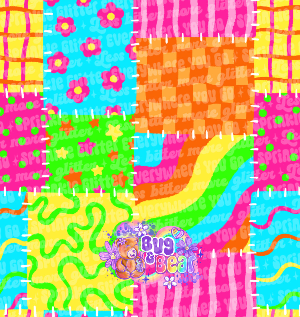 Quilted pattern (pick color)