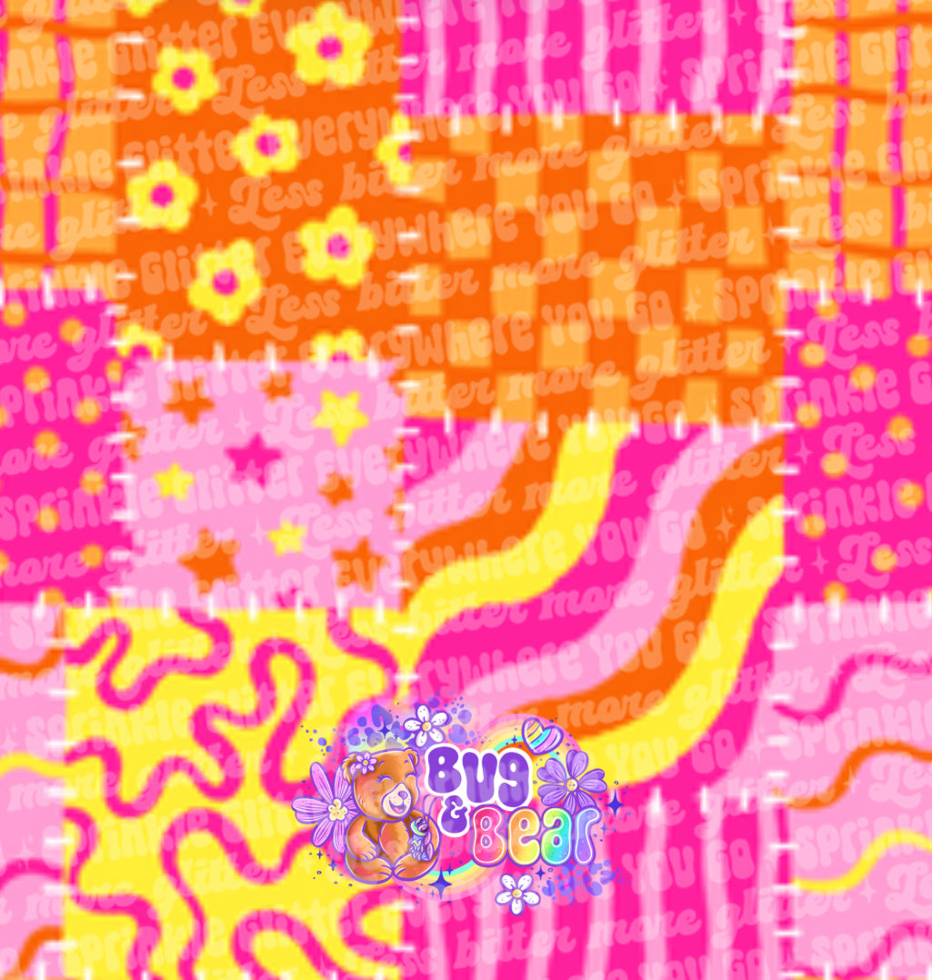 Quilted pattern (pick color)