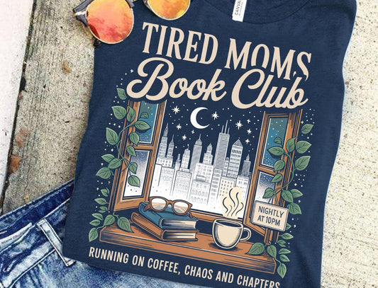 Tired mom book club