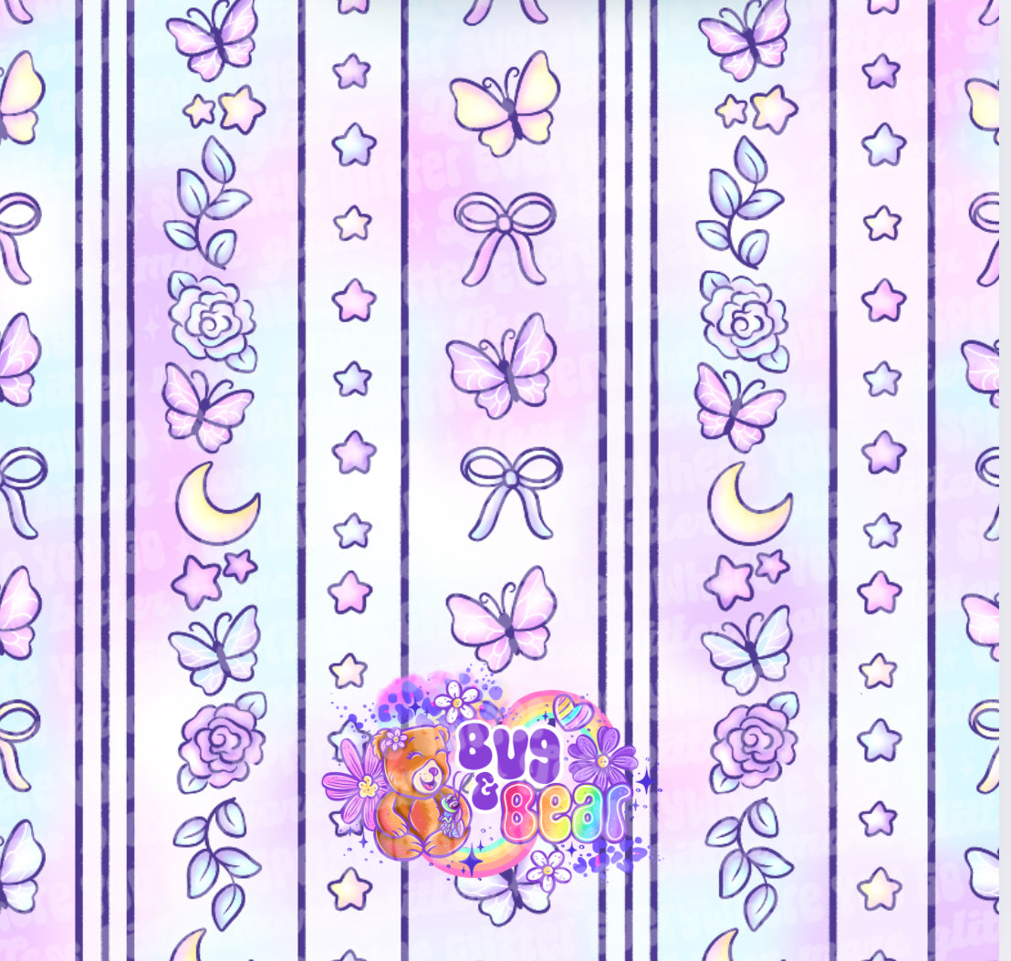 Dainty flower stripes, choose color