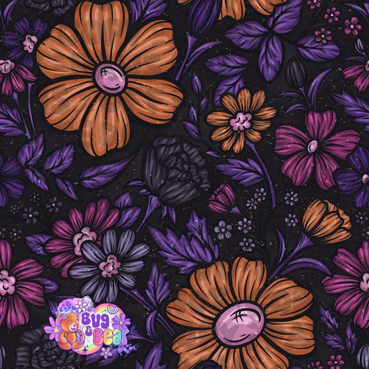 Purple floral