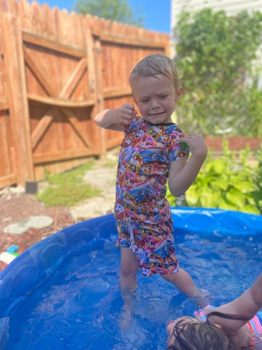 Rashguard Swim Set