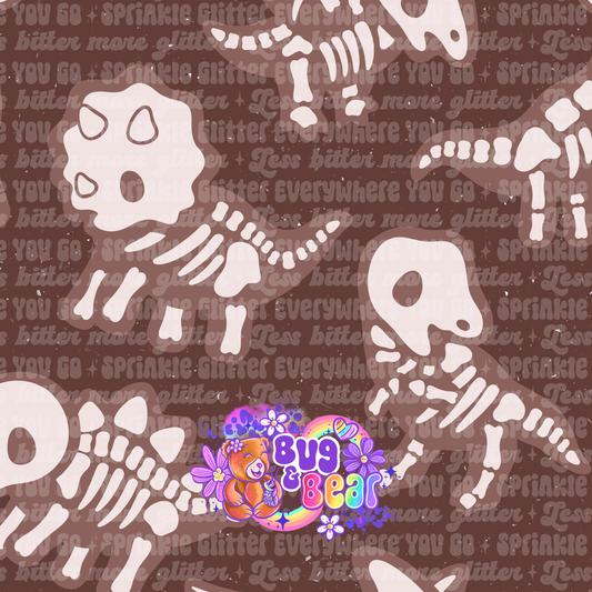 Dino bones, choose color