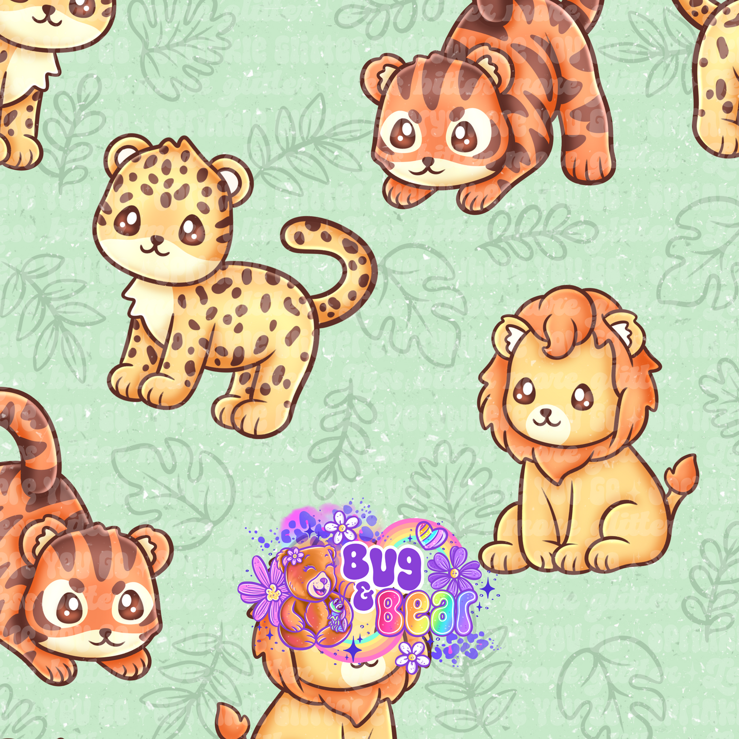 Zoo animals, choose color
