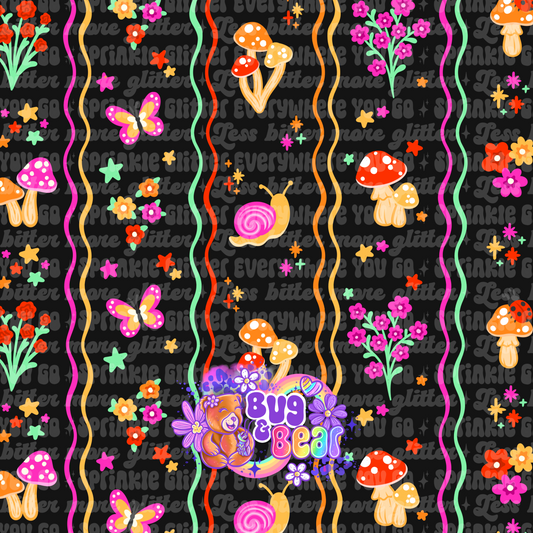 Dainty flower stripes, choose color