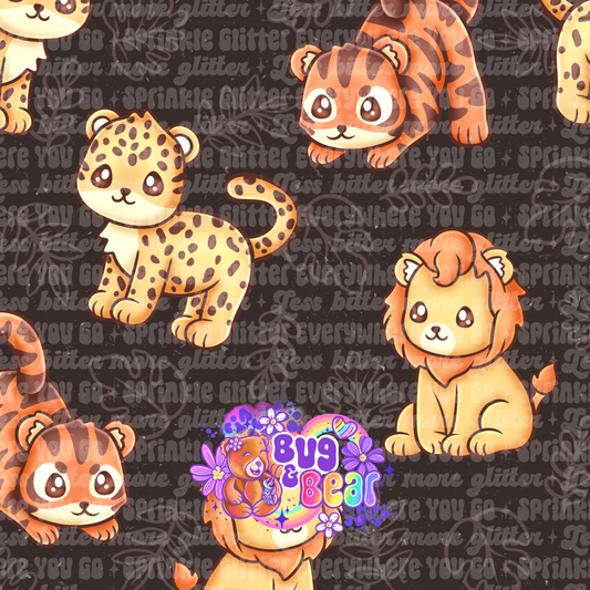 Zoo animals, choose color