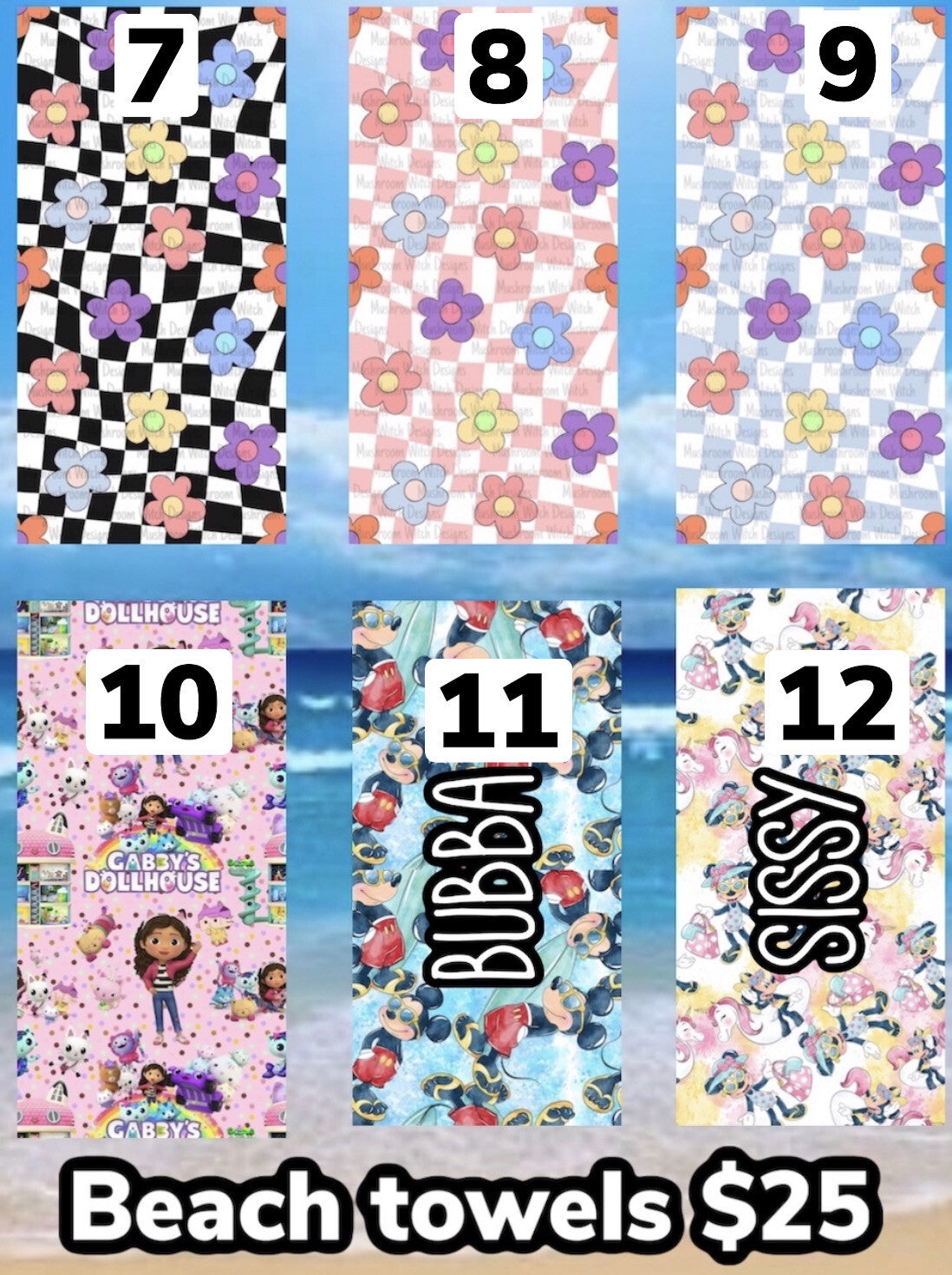 Custom Beach Towel
